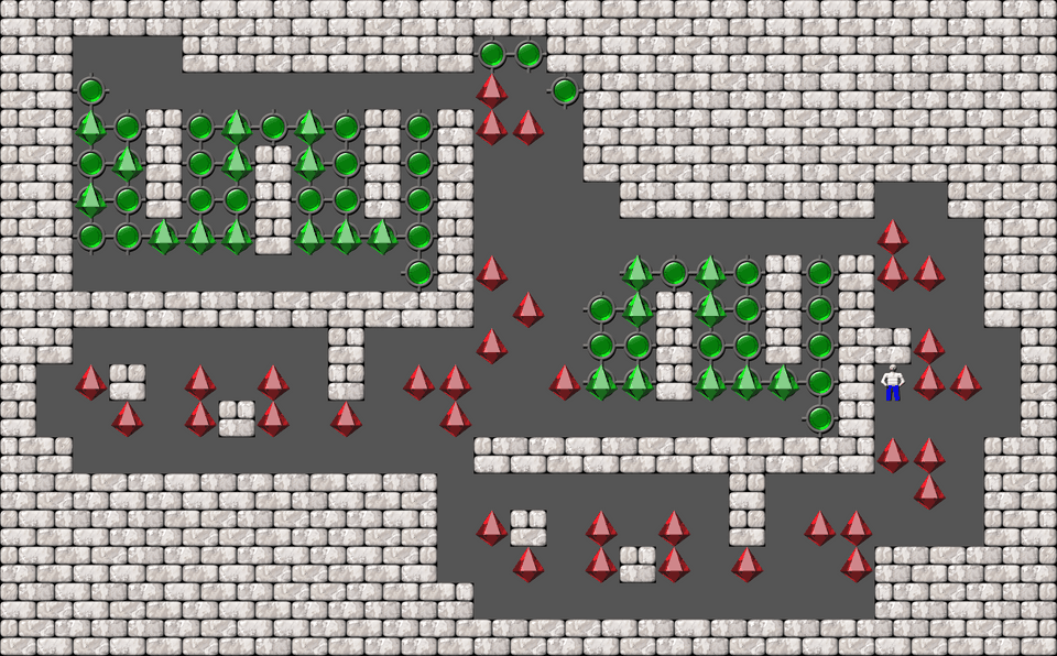 Sokoban Bugs1005 collections level 148